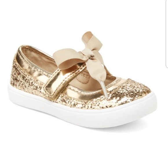 carters gold shoes